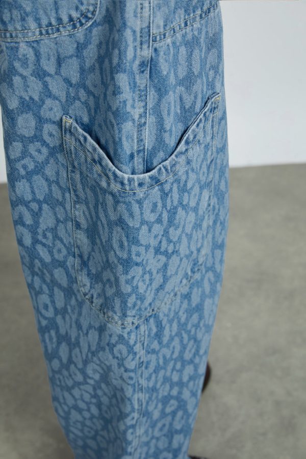 drew jeans - leopard laser - Image 4